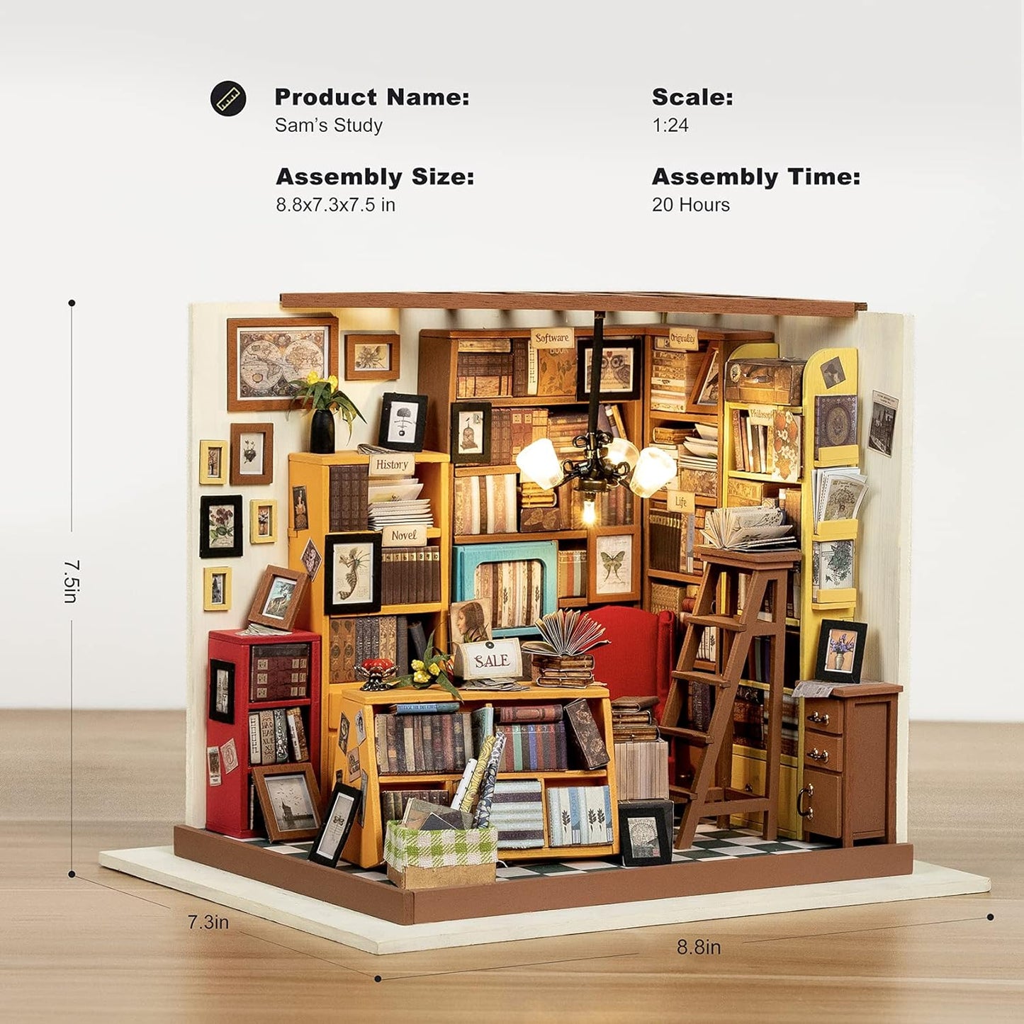 Kit de bricolage d'étude de RoboTime Sam