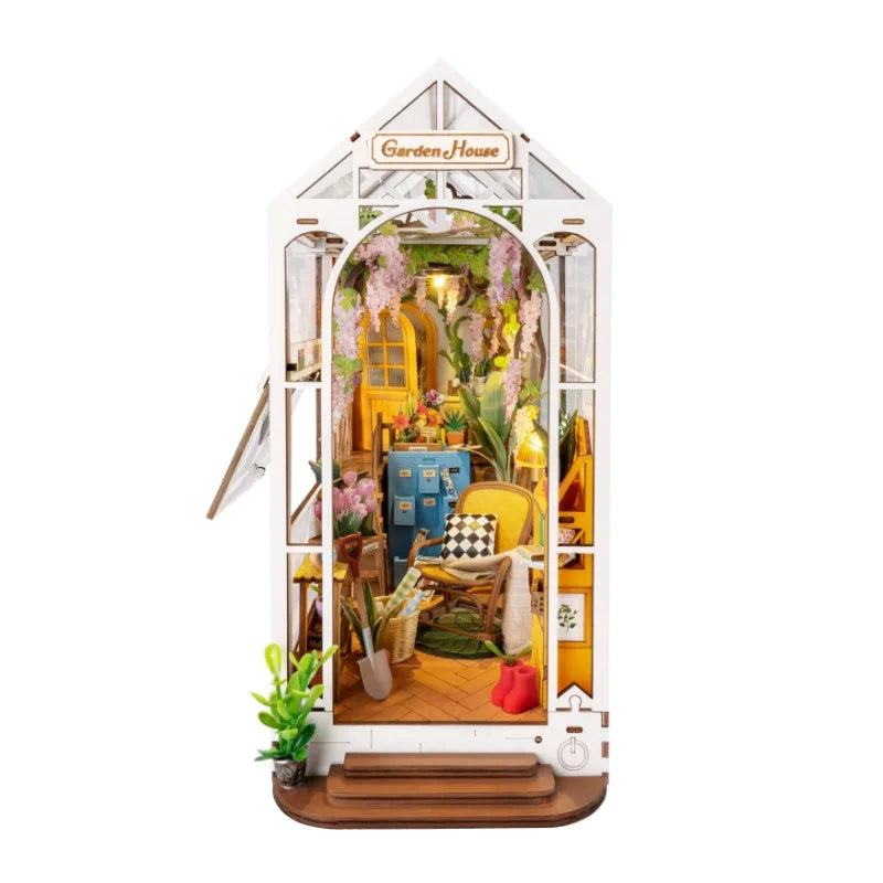 Rolife Garden House DIY Book Nook Kit