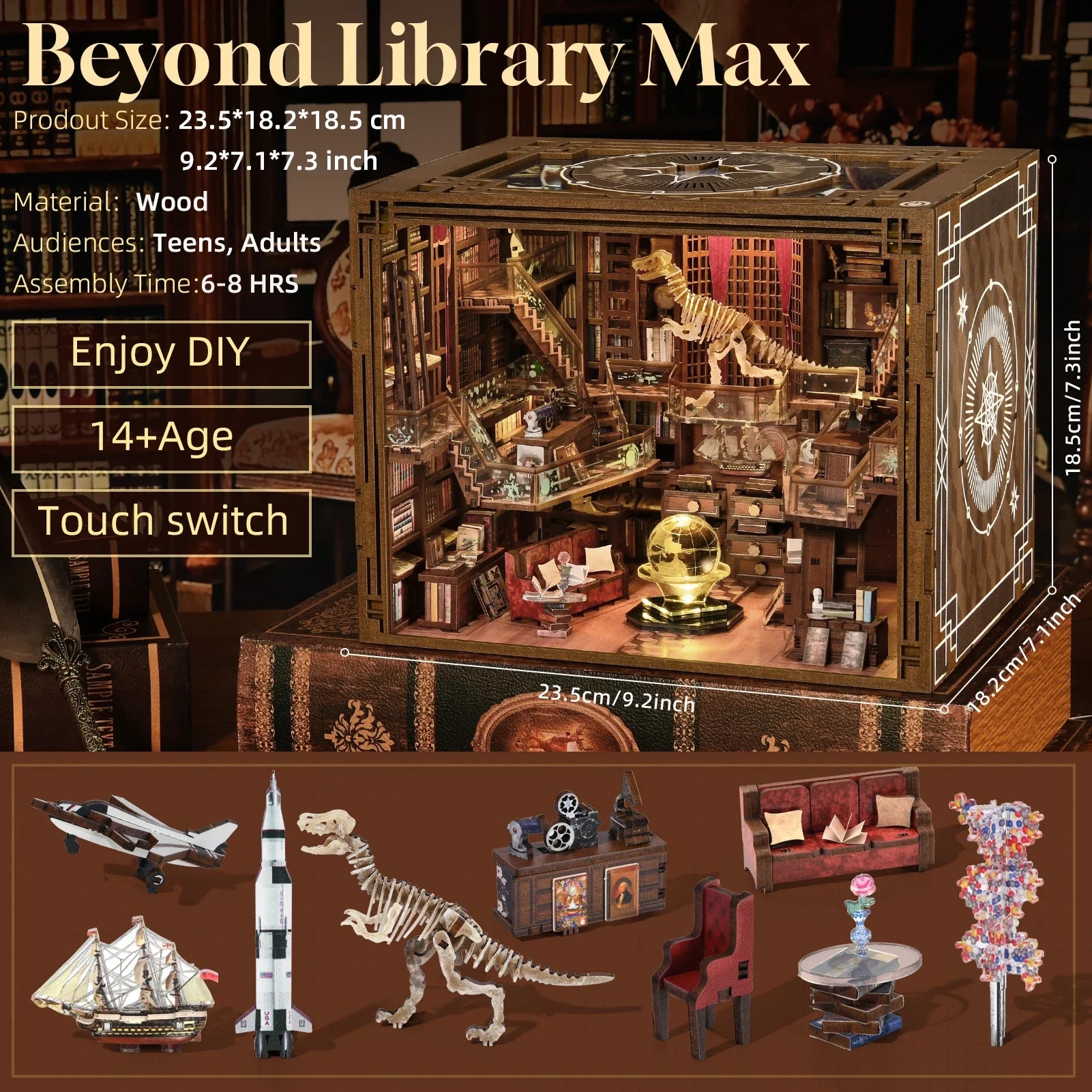 Beyond Library Max DIY Book Nook Kit - Book Nook Kit
