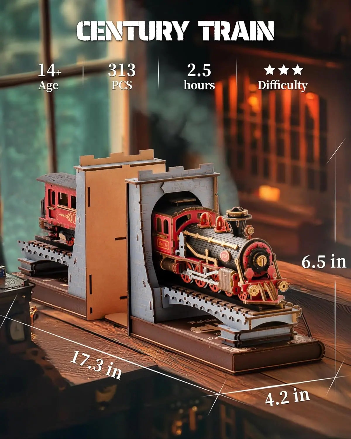 Book Nook Train - Century Train - Book Nook Kit