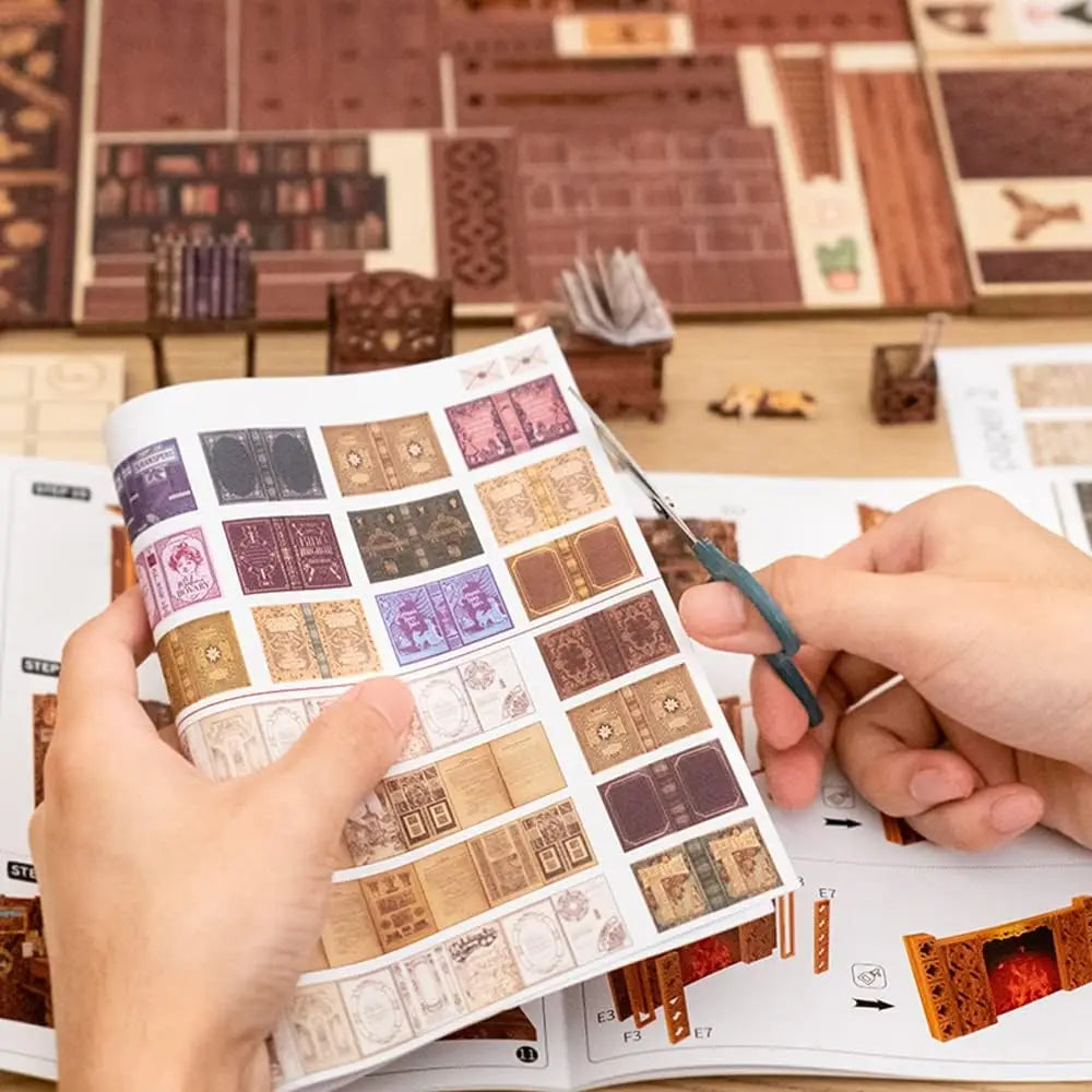 CUTEBEE Book Nook Kit Sets - Book Nook Kit