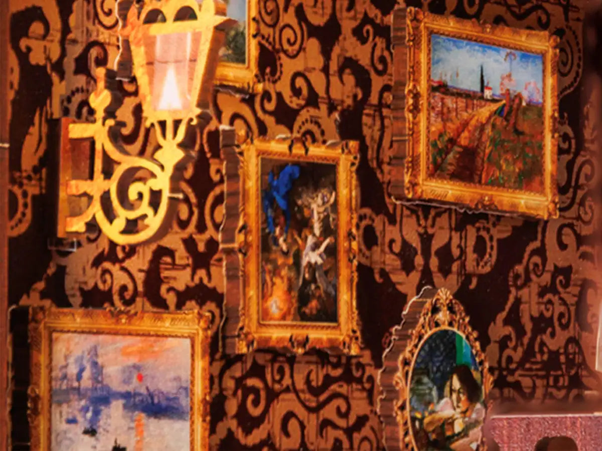 CUTEBEE Book Nook Kit Sets - Book Nook Kit