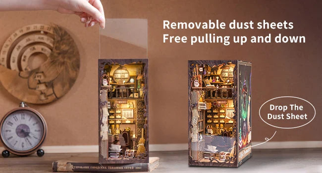 CUTEBEE Book Nook Kit Sets - Book Nook Kit