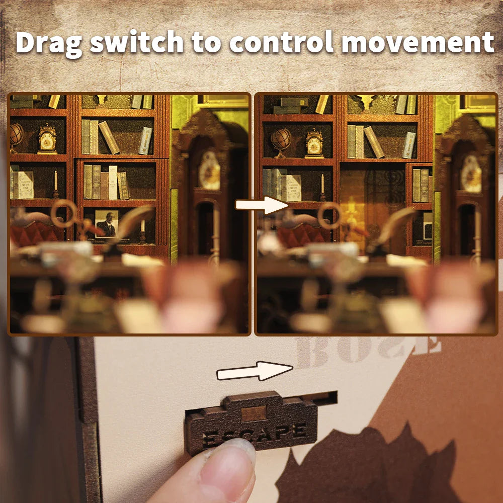 CUTEBEE Book Nook Kit Sets - Book Nook Kit