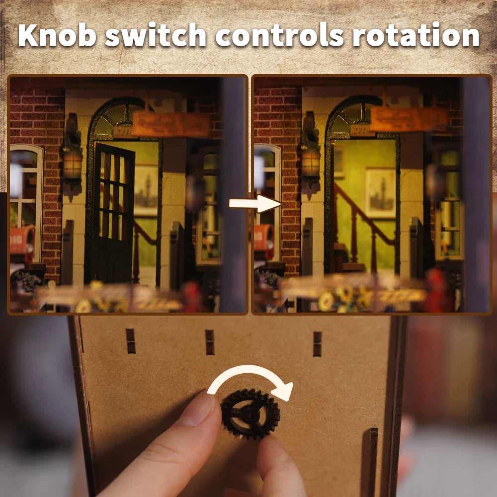 CUTEBEE Book Nook Kit Sets - Book Nook Kit