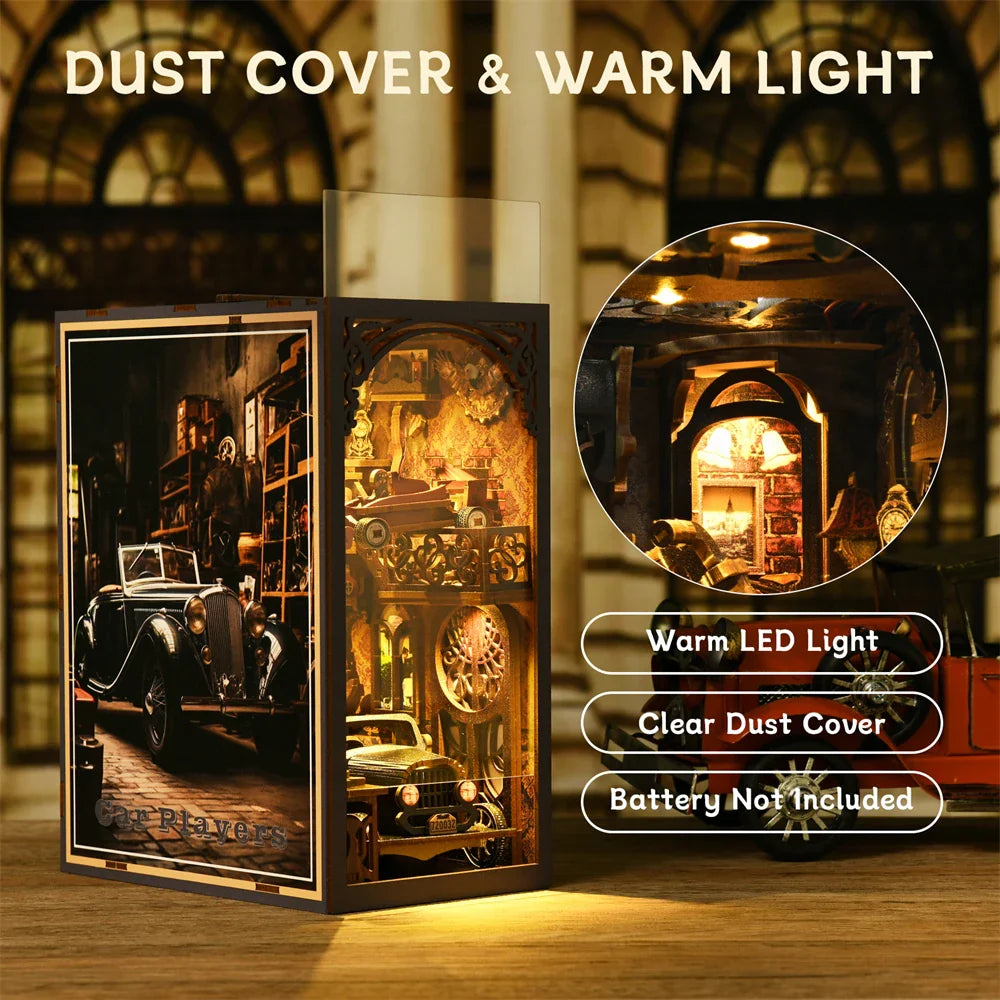 Car Players DIY Book Nook Kit - Book Nook Kit