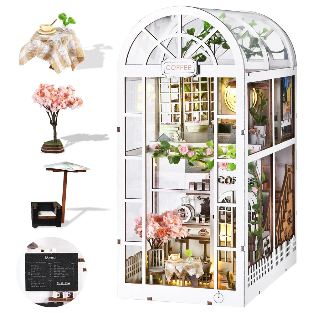 Coffee Garden DIY Book Nook Kit