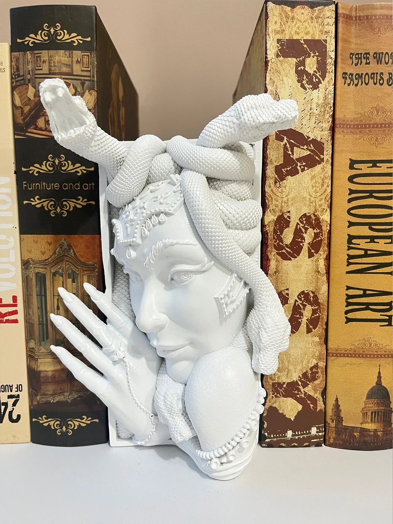 DIY Paintable Medusa Book Nook - Book Nook Kit