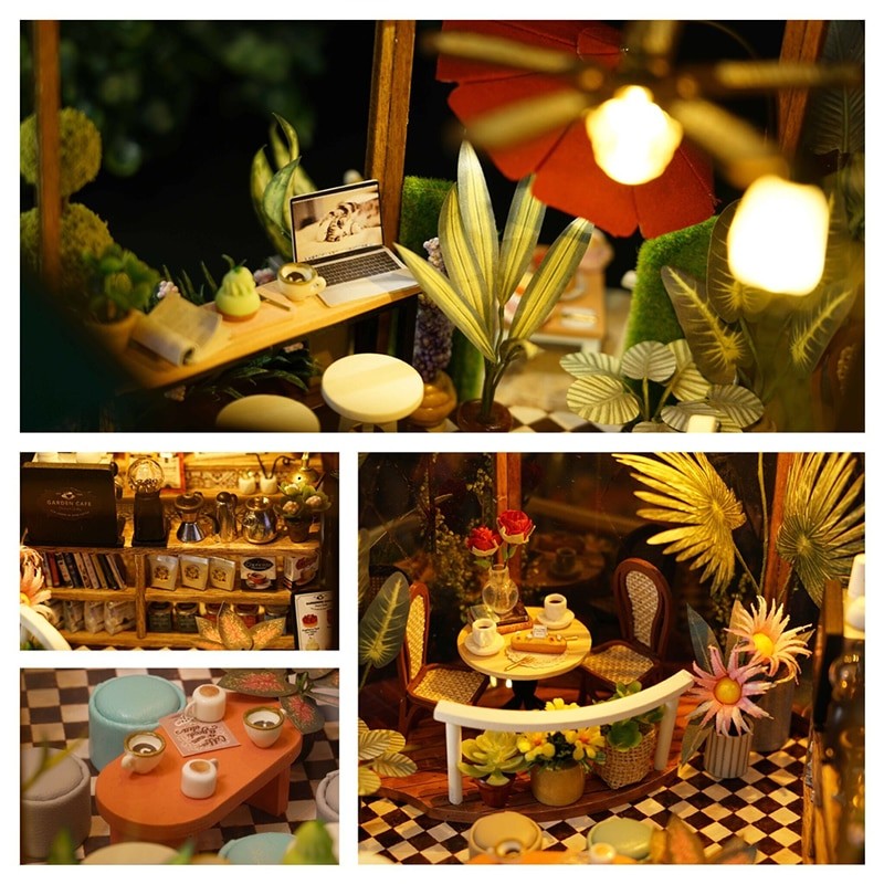 Kit de poupée de bricolage Cafe Garden