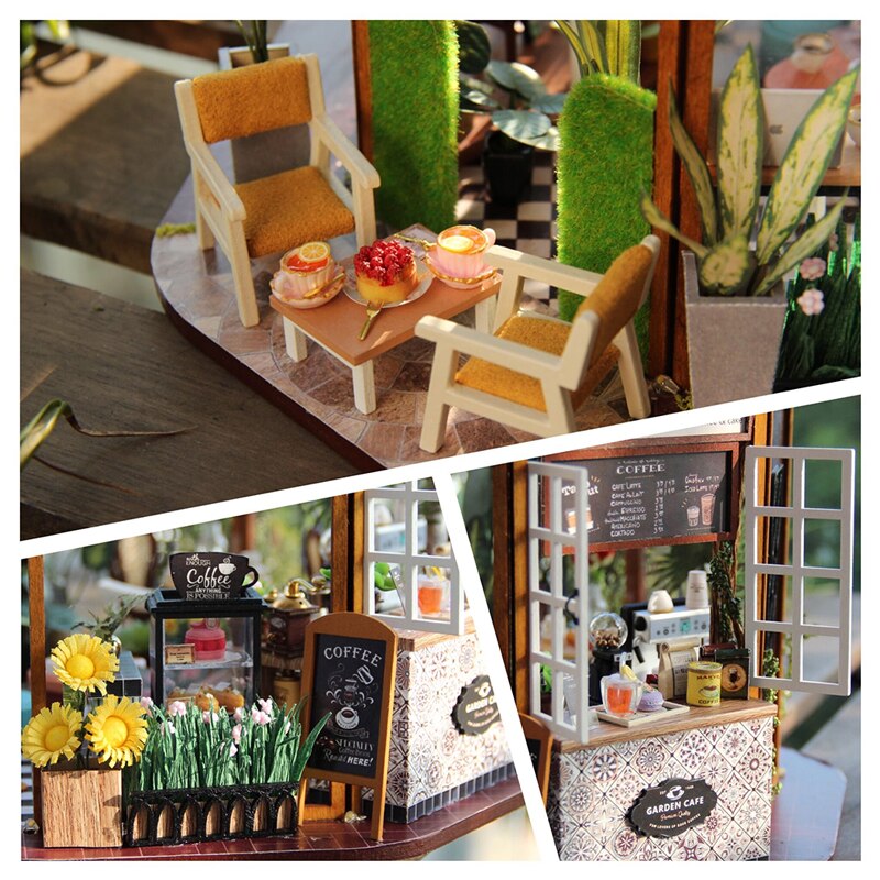 Kit de poupée de bricolage Cafe Garden