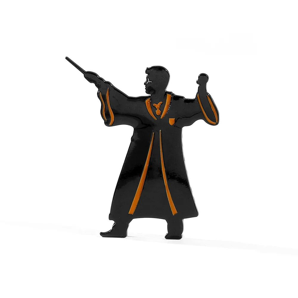 Harry Potter Style Metal Bookend -Heavy Duty Wizard Book Ends