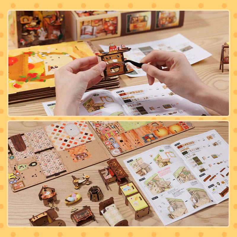 Mole's Apartment DIY Book Nook Kit - Book Nook Kit