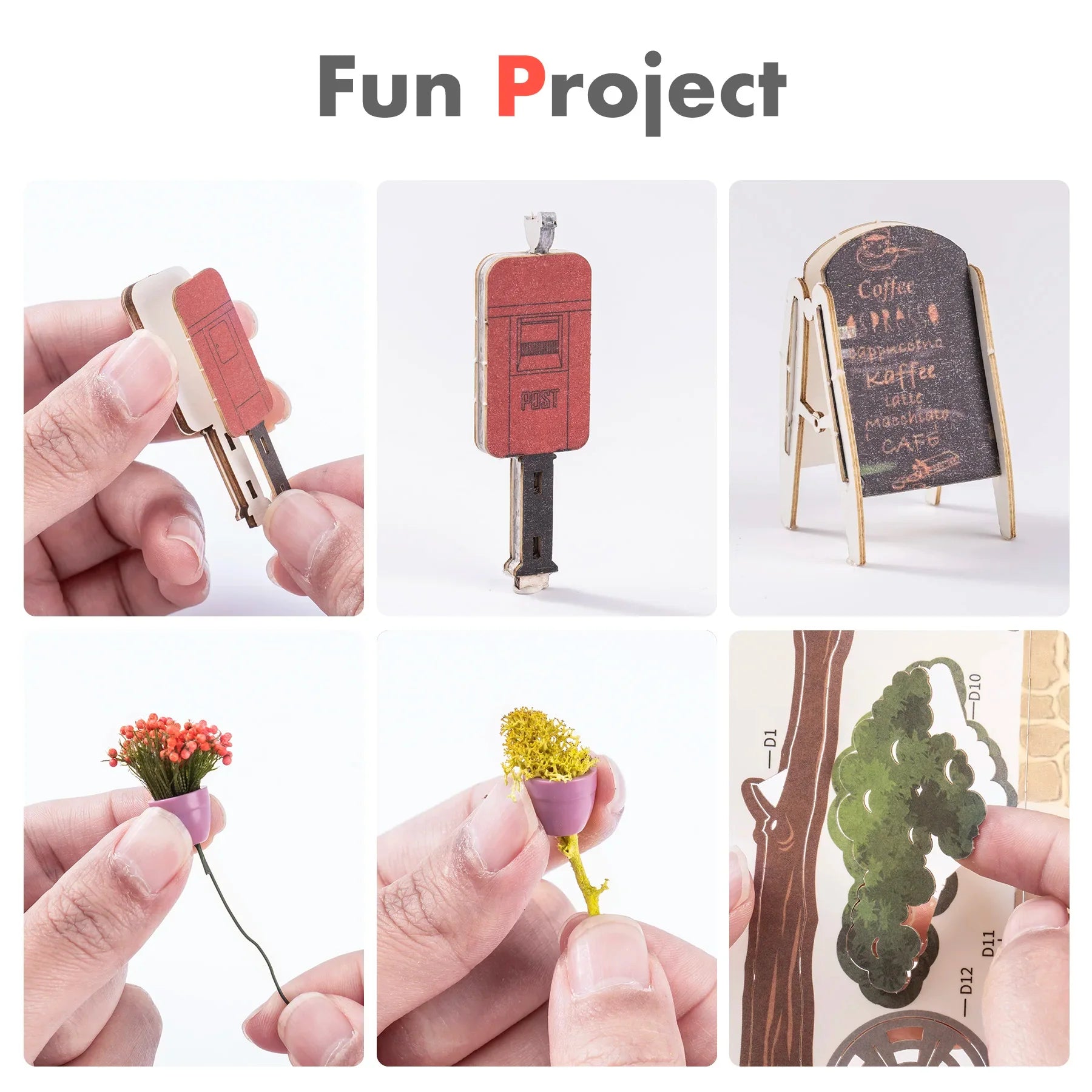 Rolife Sakura Densya TGB01 DIY Book Nook Kit - Book Nook Kit