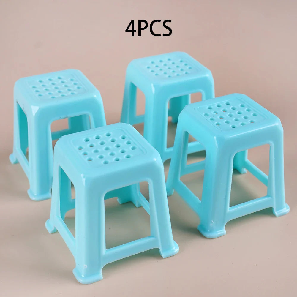 Mini Mahjong Table Set – 1:12 Scale Dollhouse Furniture