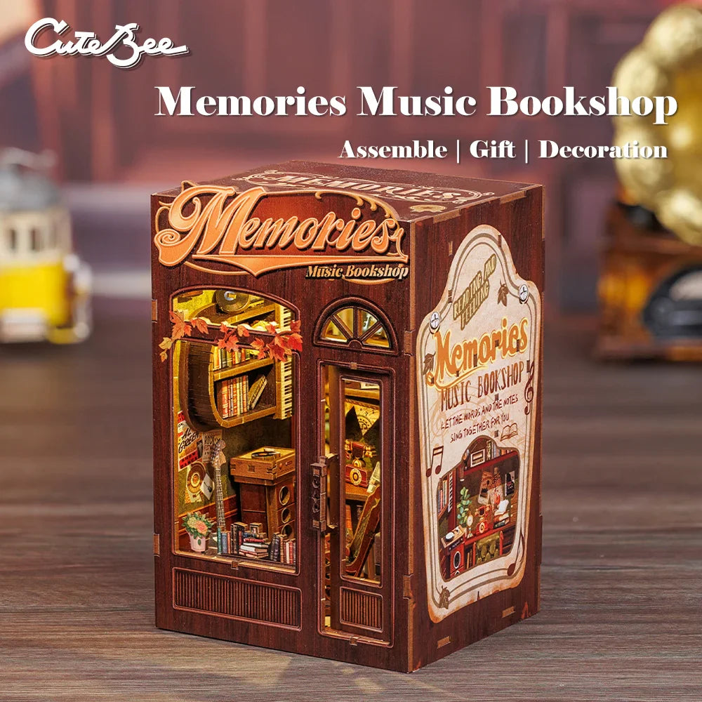 Owl Bookstore DIY Booknook Kit