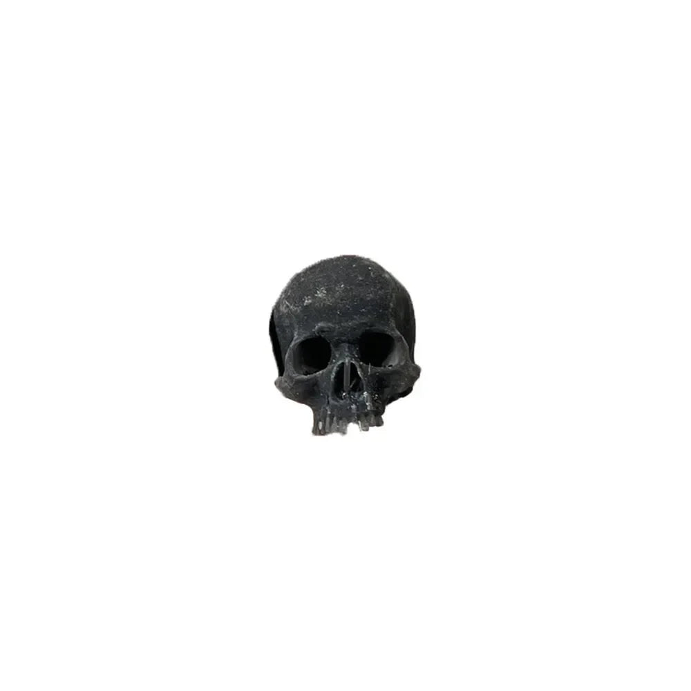 Miniature Skull Decor for Dollhouse & Halloween Scenes