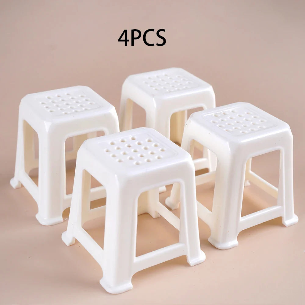 Mini Mahjong Table Set – 1:12 Scale Dollhouse Furniture