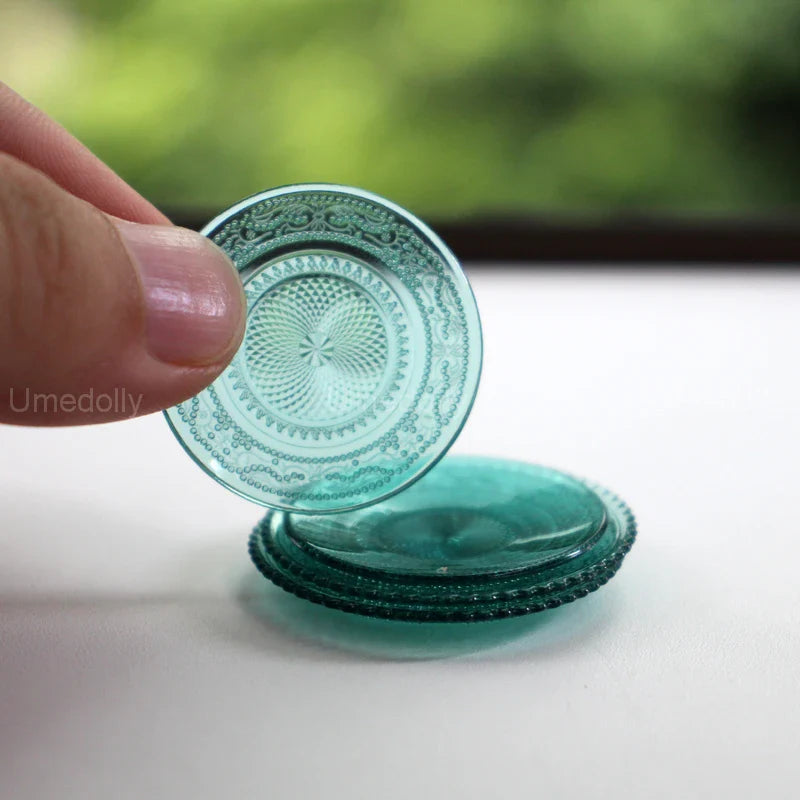 1:6 Miniature Dollhouse Glassware Set – Decanters & Cups