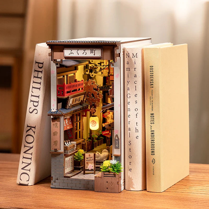 Sakura Wine Alley DIY Booknook Kit