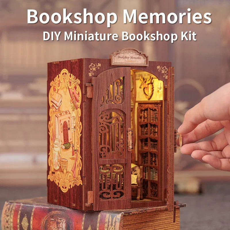 Owl Bookstore DIY Booknook Kit