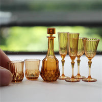 bottle and glass C