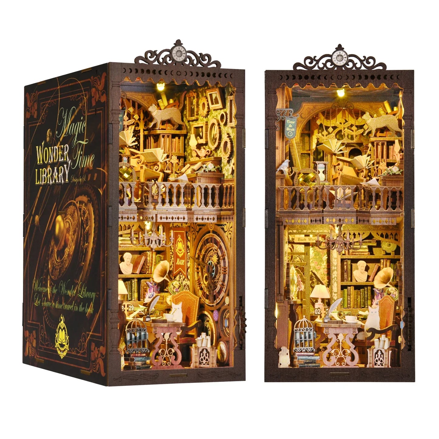 Wonder Library DIY Book Nook Kit - Book Nook Kit
