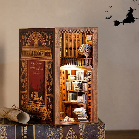 Cutebee Eternal Book Store DIY Book Nook Kit