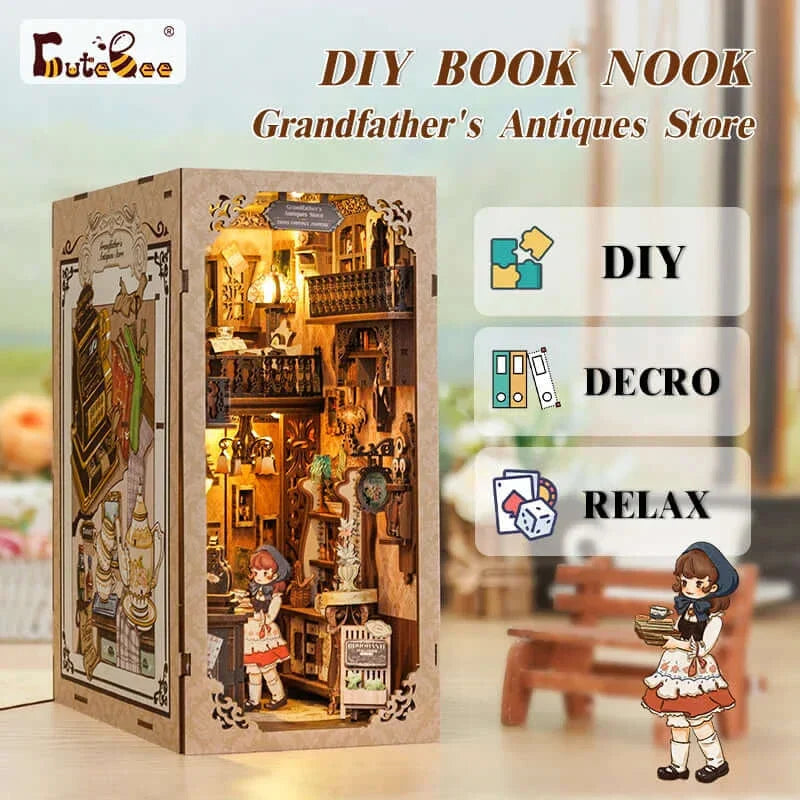 Kit de coix de bricolage de magasin de bricolage d'antiquité de grand-père mignon