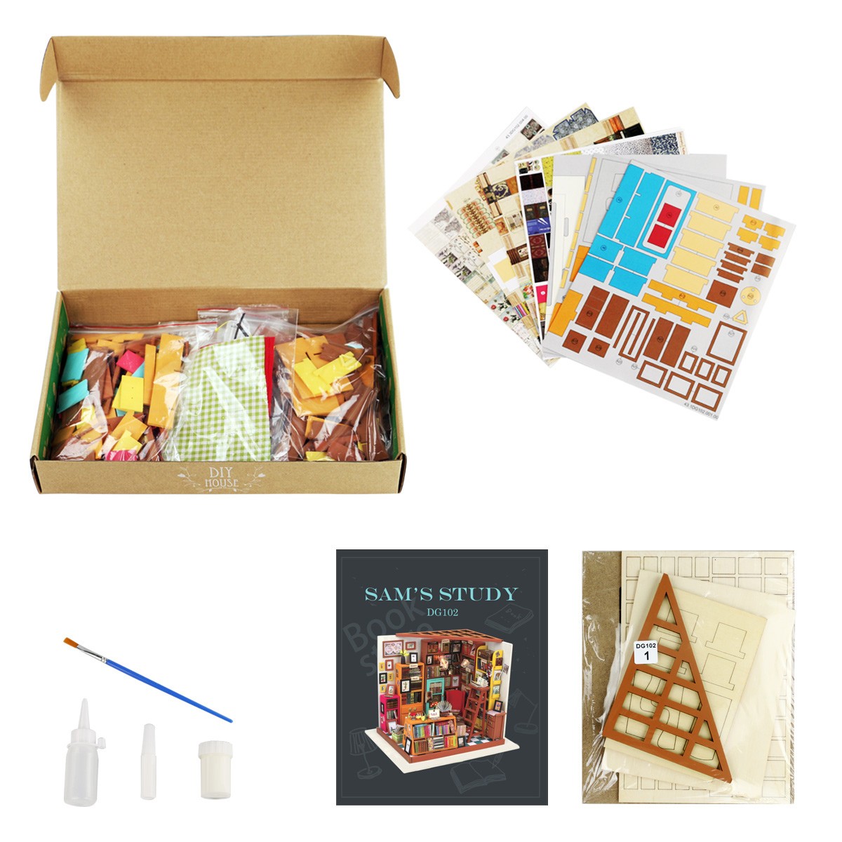 Kit de bricolage d'étude de RoboTime Sam
