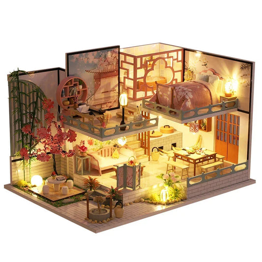 Japanese Casa DIY Dollhouse Kit