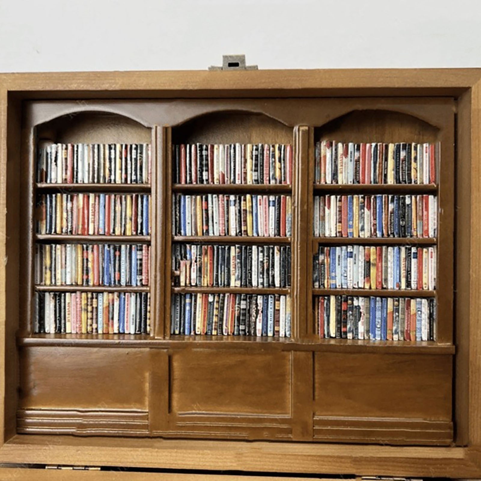 Anxiety Relief Miniature Bookshelf - Book Nook Kit
