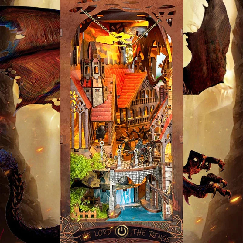 Book Nook – Epic Middle-earth Diorama Kit - Book Nook Kit