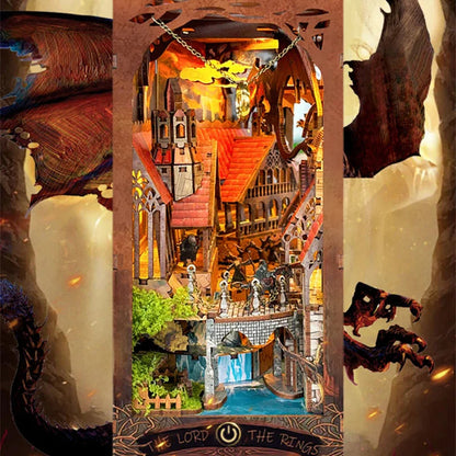 Book Nook – Epic Middle-earth Diorama Kit - Book Nook Kit