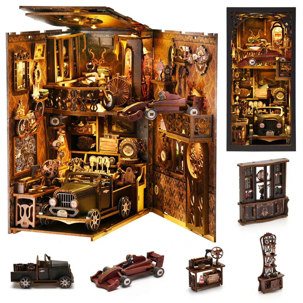 Car Players DIY Book Nook Kit - Book Nook Kit