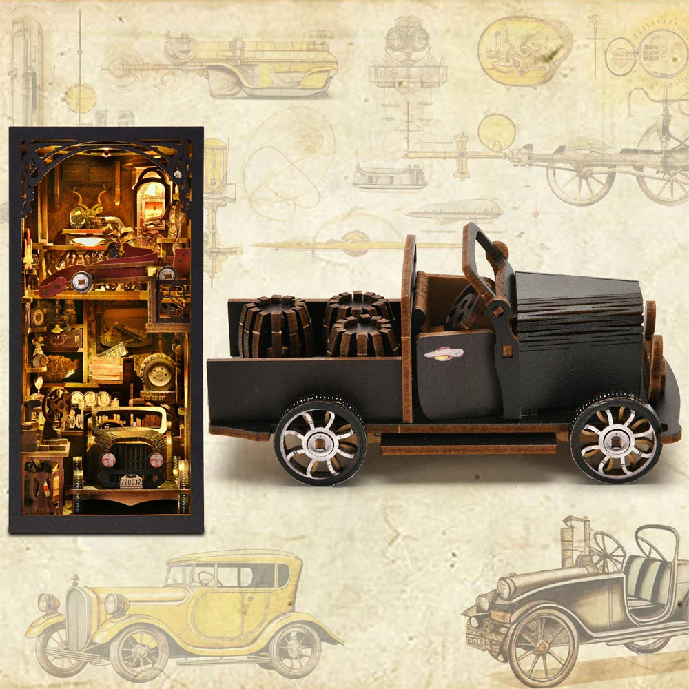 Car Players DIY Book Nook Kit - Book Nook Kit