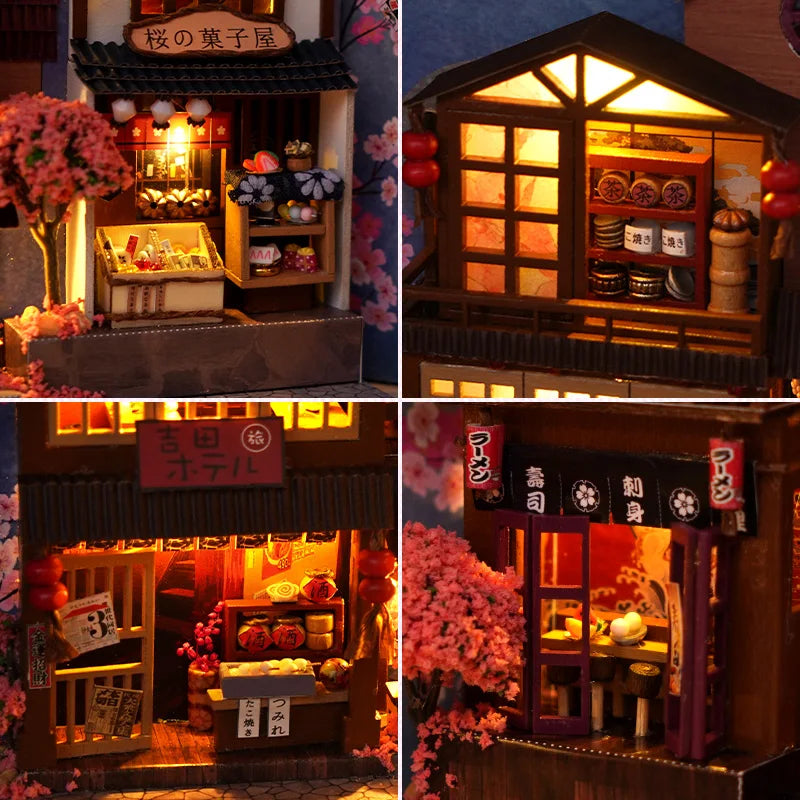 Cherry Blossom Street DIY Book Nook  