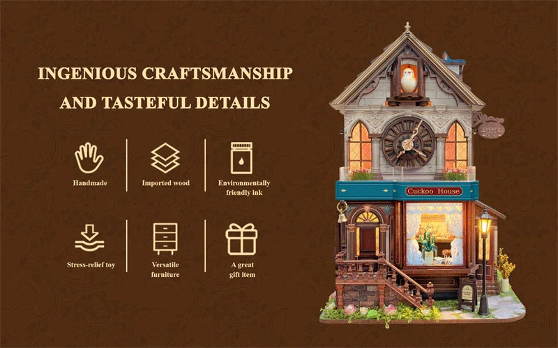 Cuckoo House DIY Miniature Kit  