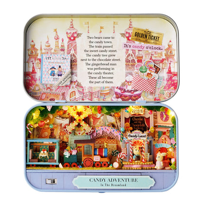 DIY Miniature Candy Adventure Box Theater