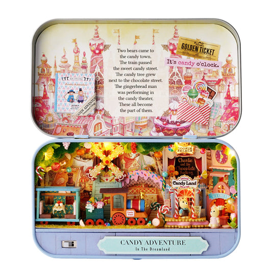 DIY Miniature Candy Adventure Box Theater