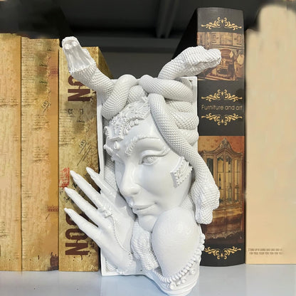 DIY Paintable Medusa Book Nook - Book Nook Kit