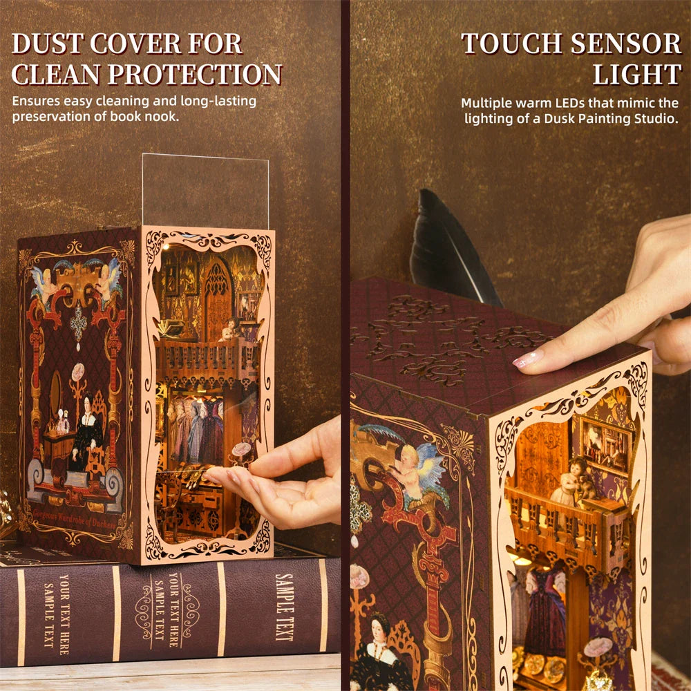 Duchess Wardrobe DIY Book Nook Kit - Book Nook Kit