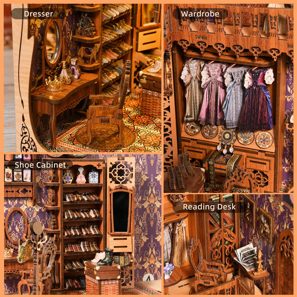 Duchess Wardrobe DIY Book Nook Kit - Book Nook Kit
