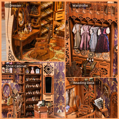 Duchess Wardrobe DIY Book Nook Kit - Book Nook Kit