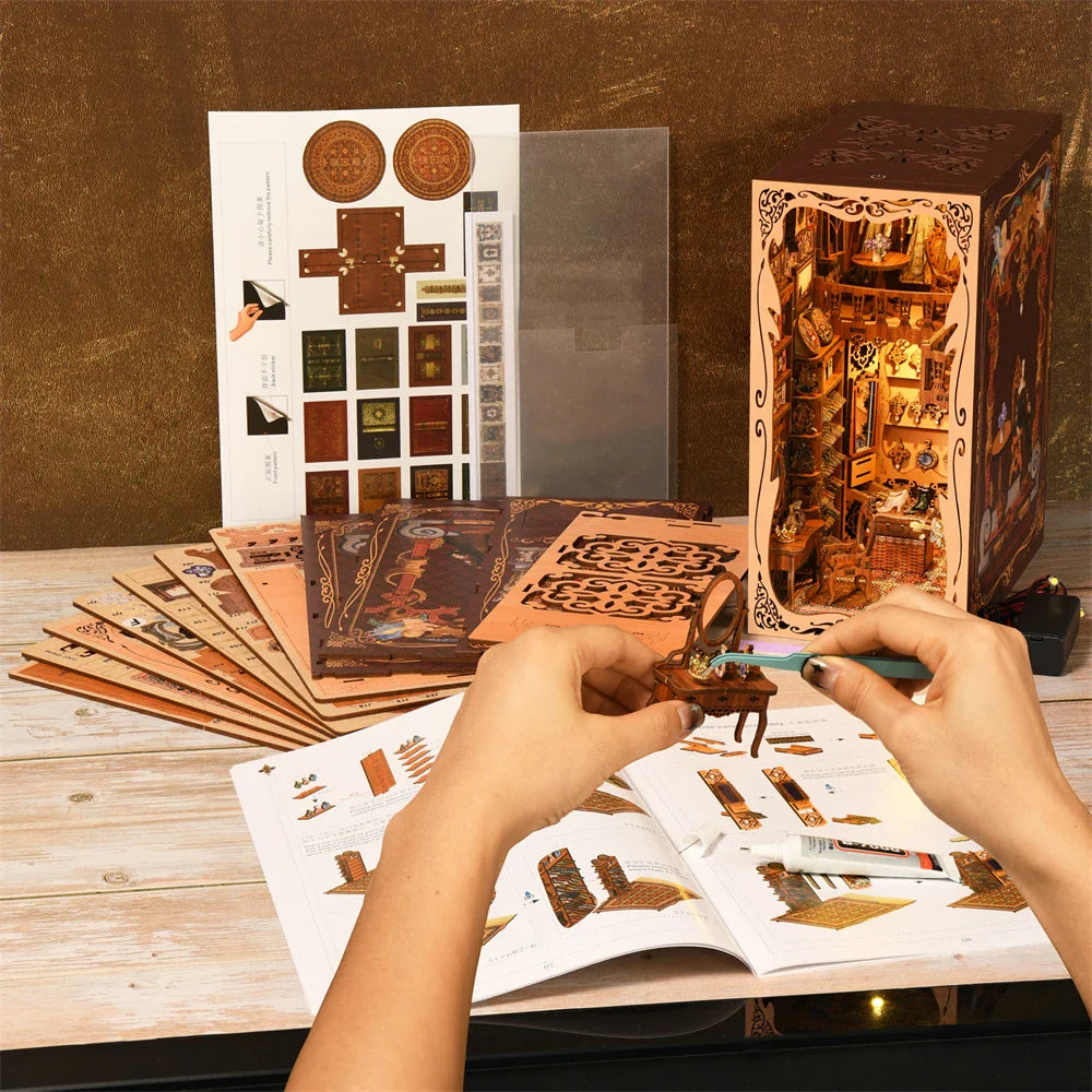 Duchess Wardrobe DIY Book Nook Kit - Book Nook Kit