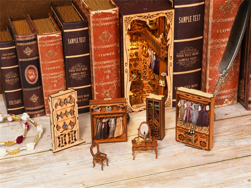 Duchess Wardrobe DIY Book Nook Kit - Book Nook Kit