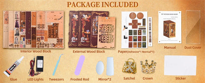 Duchess Wardrobe DIY Book Nook Kit - Book Nook Kit