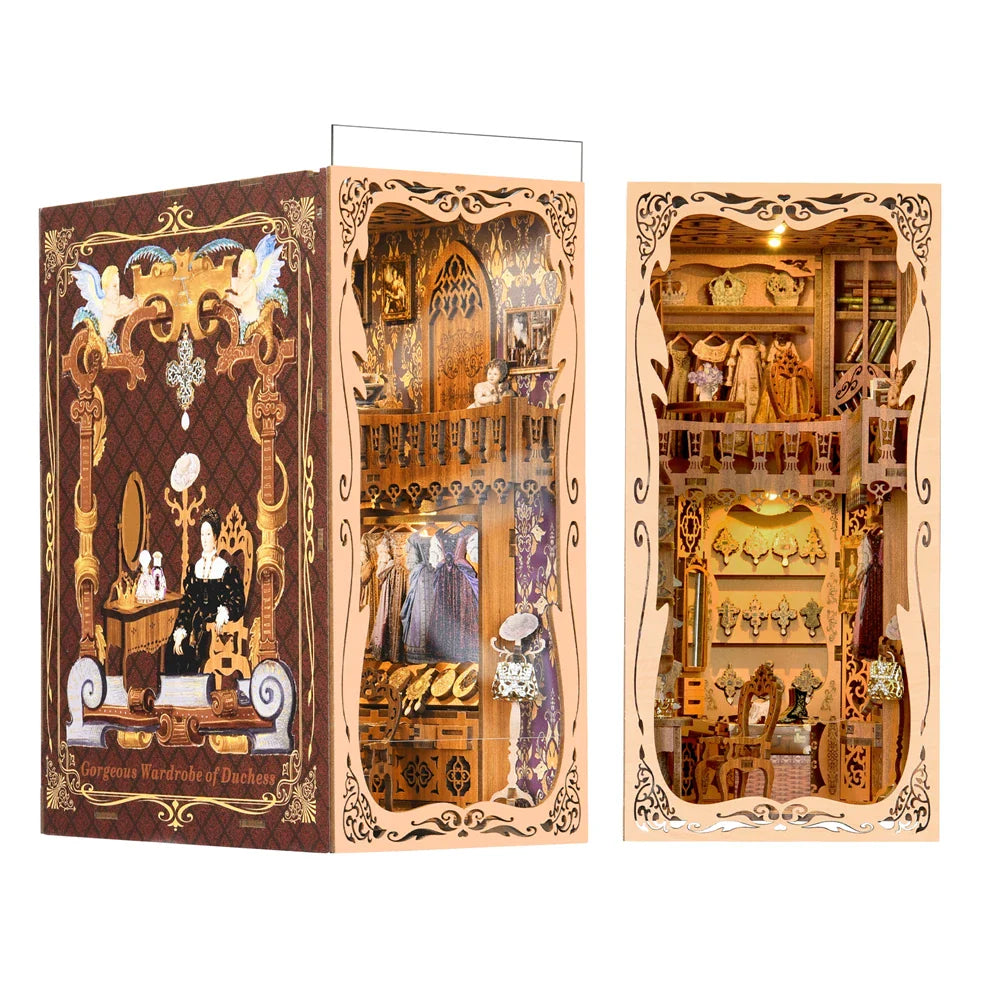 Duchess Wardrobe DIY Book Nook Kit - Book Nook Kit