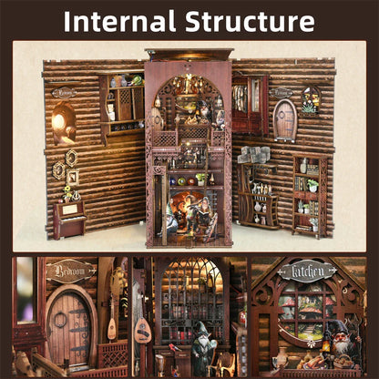 Dwarf’s House DIY Book Nook Kit