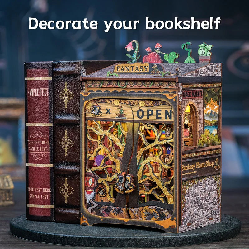 Fantasy Plant Shop DIY Book Nook Kit - Book Nook Kit