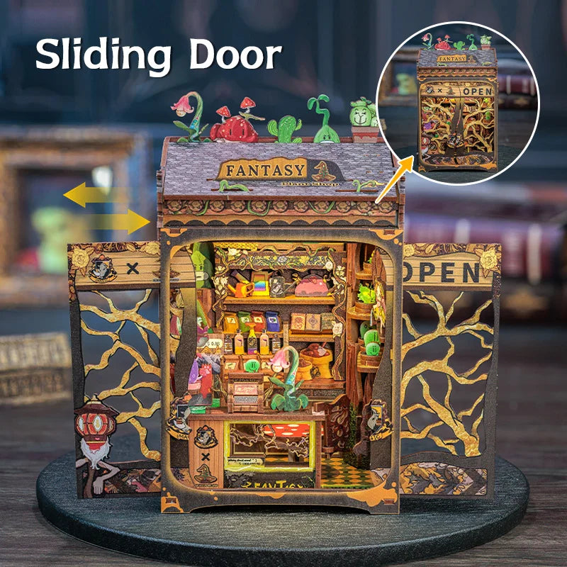 Fantasy Plant Shop DIY Book Nook Kit - Book Nook Kit